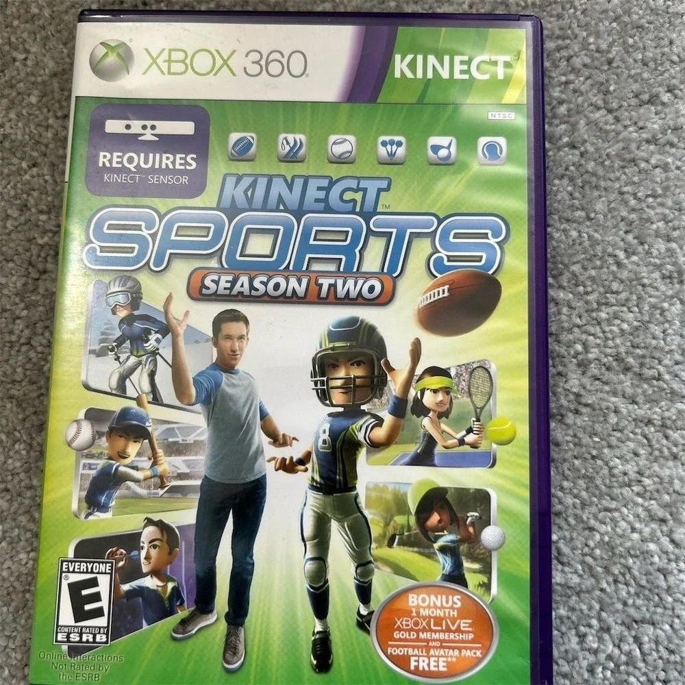 Kinect Sports Season Two Xbox 360 Game Microsoft Multiplayer 2011‎